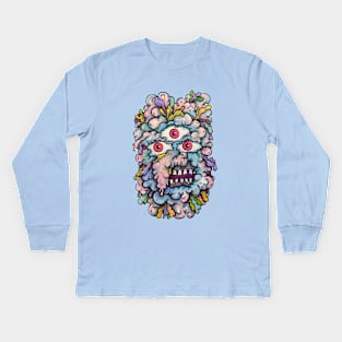 Sploosh Face Kids Long Sleeve T-Shirt